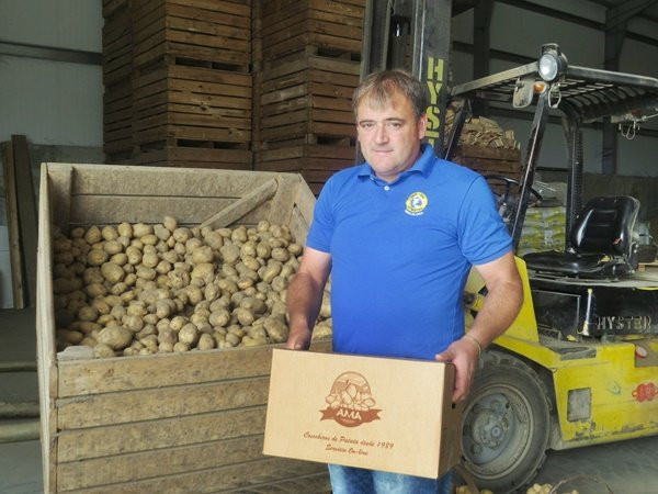 Patacas Ama aumenta a sua produción tras o éxito de vendas a través de Internet