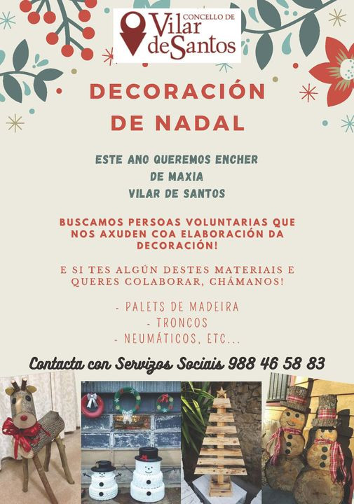 Vilar de Santos busca voluntarios e material