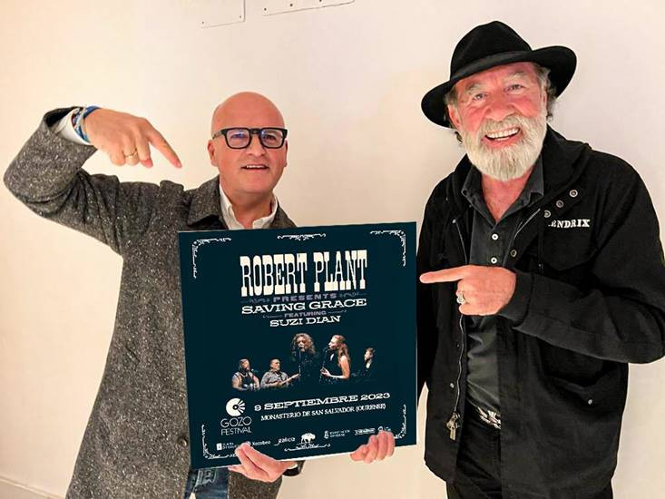 Robert Plant ofrecerá en setembro un concerto na provincia de Ourense