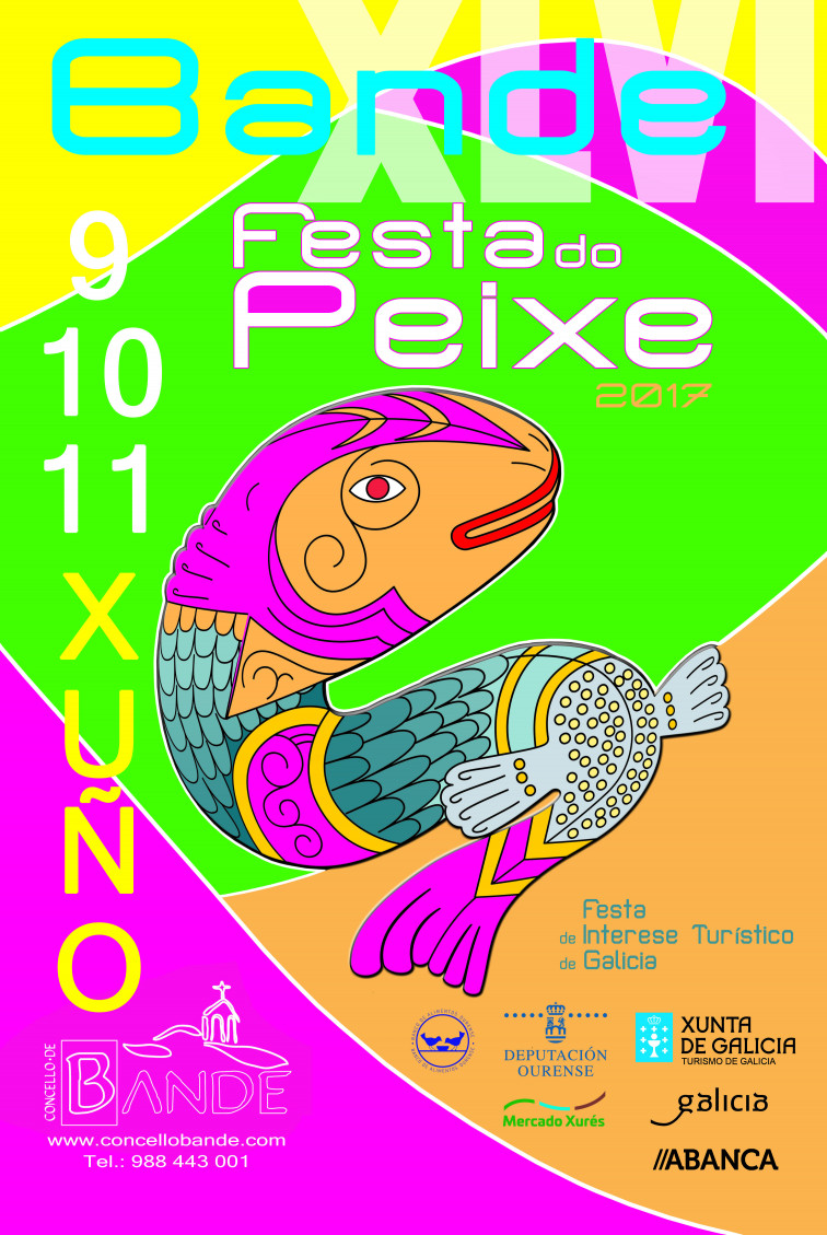 A Festa do Peixe de Bande celebrará a súa cuadriséximo sexta edición