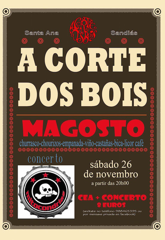 A Corte dos Bois celebra o seu magosto popular.