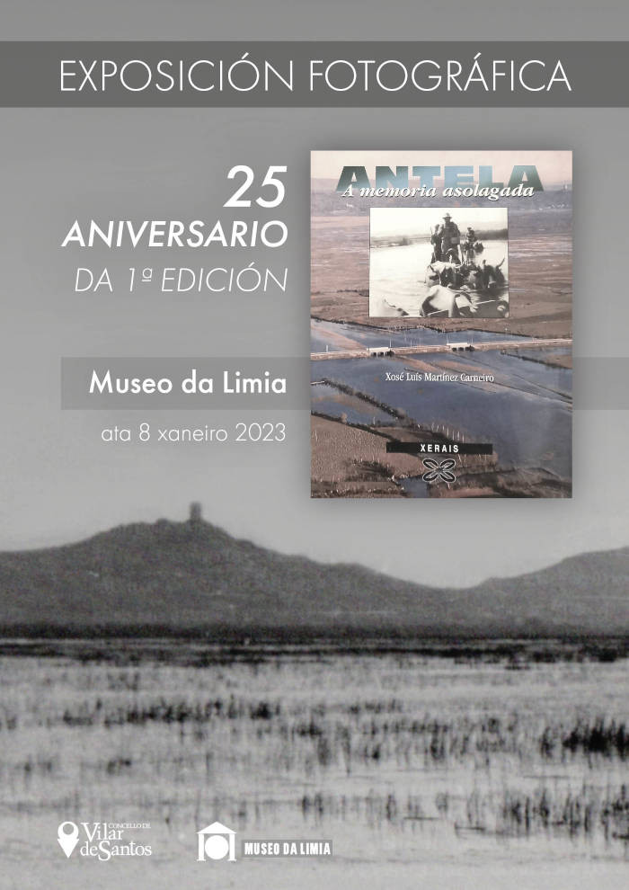 Exposición de fotografias do proceso de desecación da Lagoa de Antela