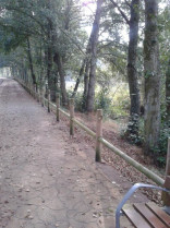 O PSOE  DE XINZO PIDELLE O ALCALDE QUE FAGA REPARAR A VARANDA DO PASEO DO RIO LIMIA