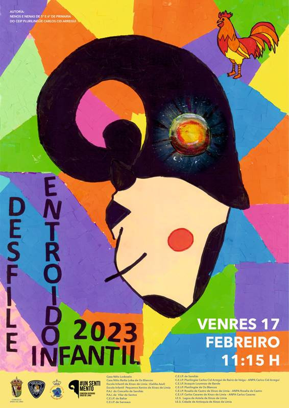 No desfile infantil participarán arredor de 1.500 alumnos de 20 centros da comarca