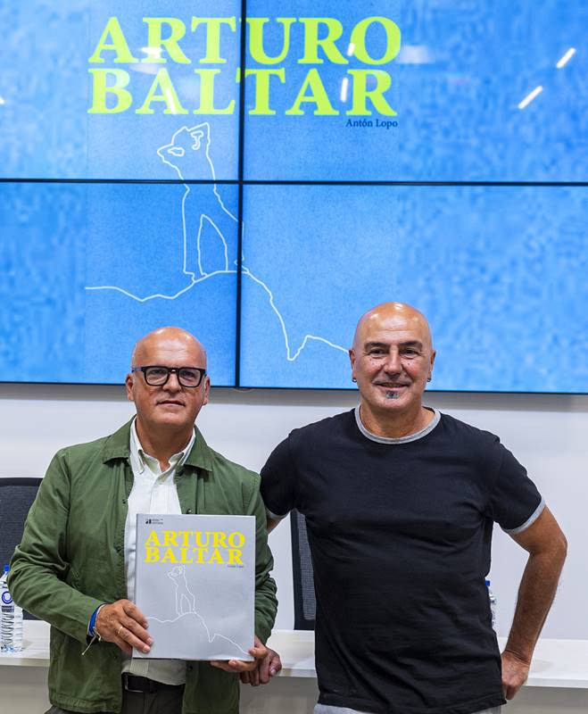 Arturo Baltar visto polo xornalista Antón Lopo