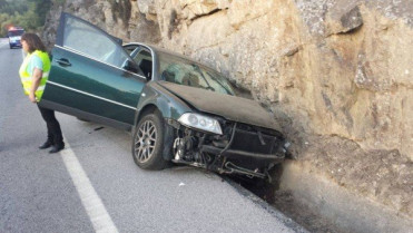 O 112 Galicia activa ao GES de Muíños a un accidente en Bande