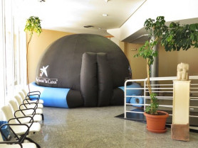 A astronomía máis preto da xente da Limia co planetario didáctico instalado en Xinzo