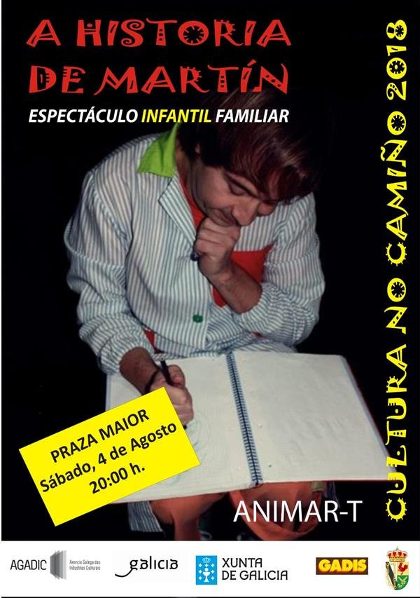 Sábado 4 de agosto ás 20:00 na praza Maior