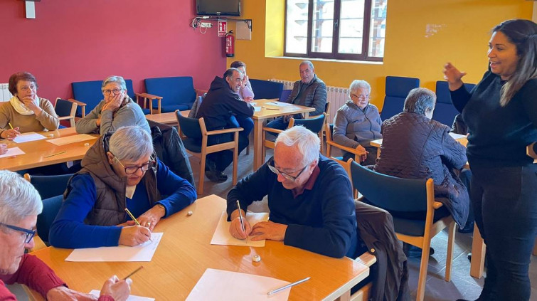 Segunda fase dos talleres de estimulación cognitiva en Sandiás