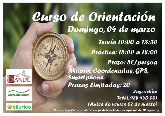 Curso de orientación en Bande
