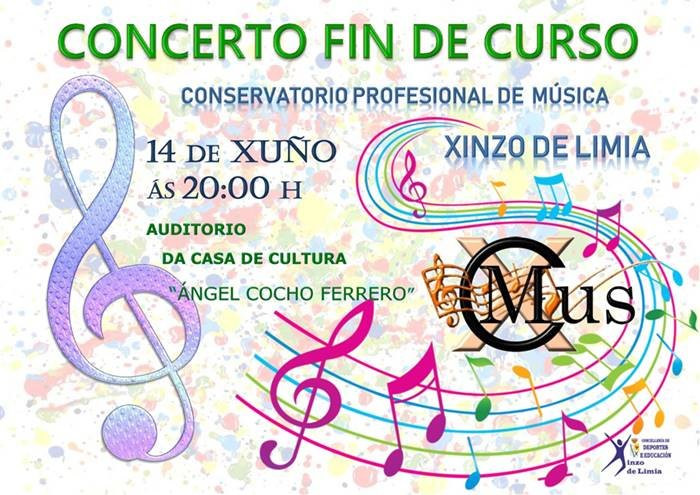 Concerto de fin de curso do alumnado do CMUS