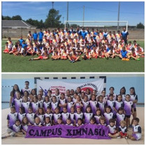 Semana de campus de fútbol e ximnasia en Xinzo