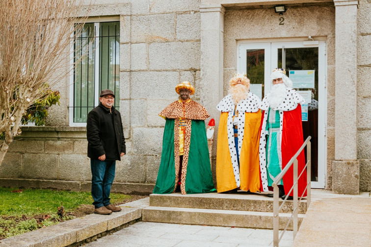 Os Reis Magos visitaron o concello de Sandiás esta mañá