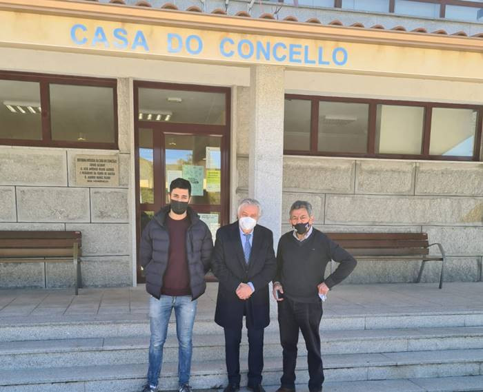 O Subdelegado do Goberno visitou oficialmente o concello de Baltar