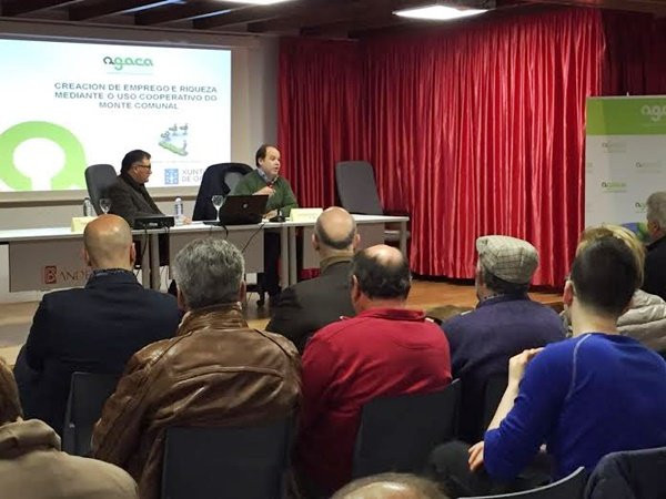 Bande acolleu unha xornada de creación de emprego mediante o uso cooperativo do monte comunal