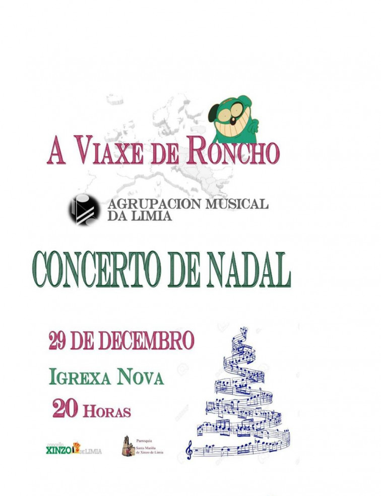 Concerto de Nadal da Agrupación Musical da Limia