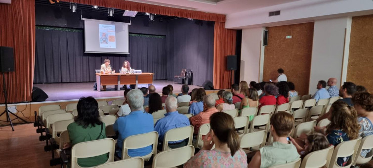 Sheila Carnero encandeou ao público coa historia da súa novela