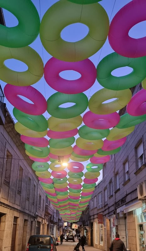 O Meco, volveuse a colgar na praza