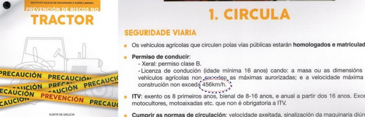 Seica haberá que ter ollo cos tractores a partir de agora...