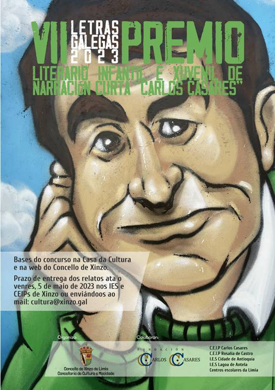 O Concurso infantil e xuvenil de narración curta Carlos Casares chega á sétima edición e repartirá case 2.000 euros en premios