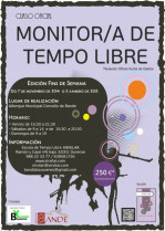 Oportunidade en Bande para ser Monitor/a de Tempo Libre