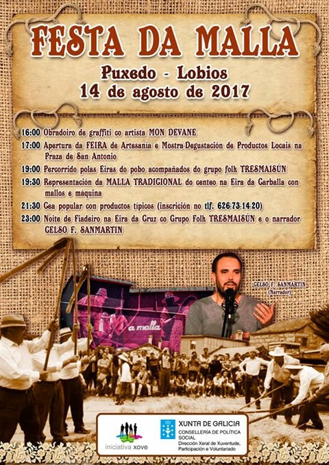 En Puxedo (Lobios) revivirán a Malla