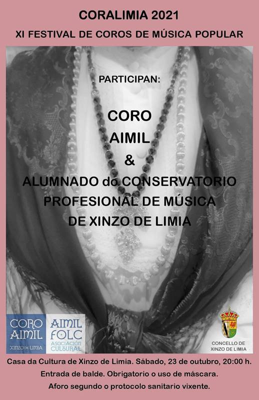 Xinzo recupera o Festival de Coros de Música Popular tras o parón da pandemia e dando protagonismo aos alumnos do Conservatorio