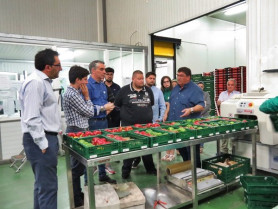 Novas Xeracións de Ourense visita unha empresa da Limia para fomentar o emprendemento