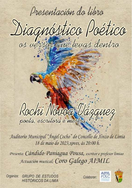Rochi Novoa presenta o seu último  libro de poemas