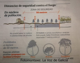 Multas e sancións para os veciños que non limpen as fincas para a prevención de incendios
