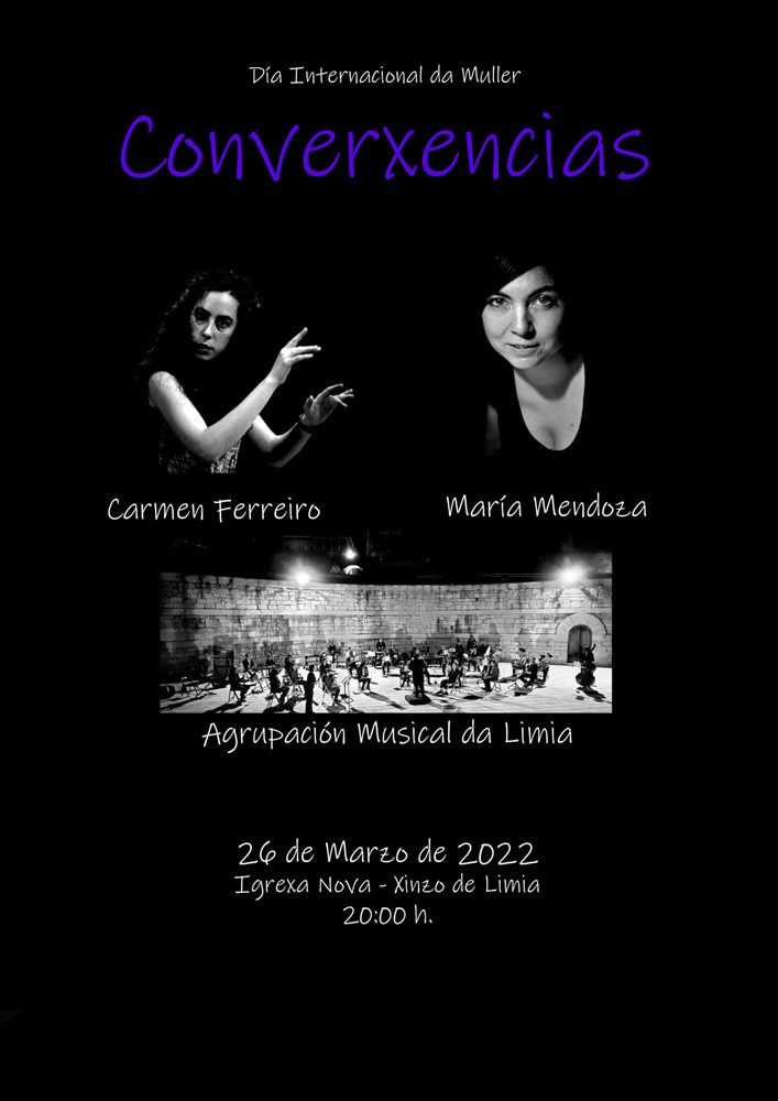 O concerto “Converxencias” terá a Igrexa Nova como escenario e pechará os actos do Mes da Muller en Xinzo