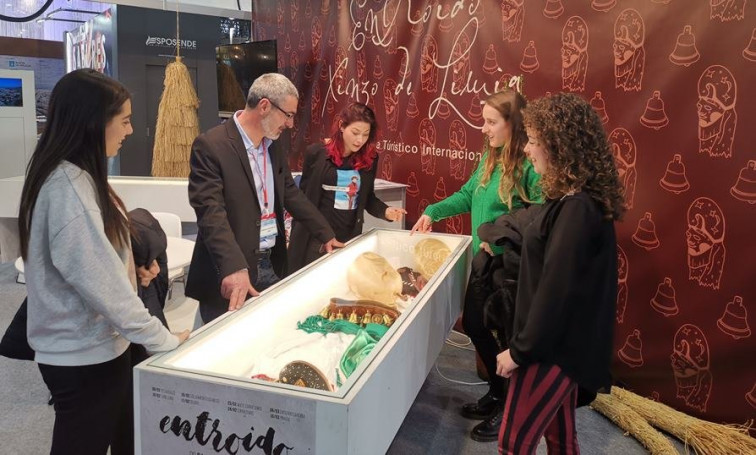 O stand do Entroido un dos máis visitados