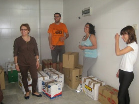 Ó CDR O VISO LEVA AXUDADO CON REPARTO DE ALIMENTOS E OUTRAS ACCIÓNS A MAIS DE 150 PERSOAS NO QUE VAI DO ANO