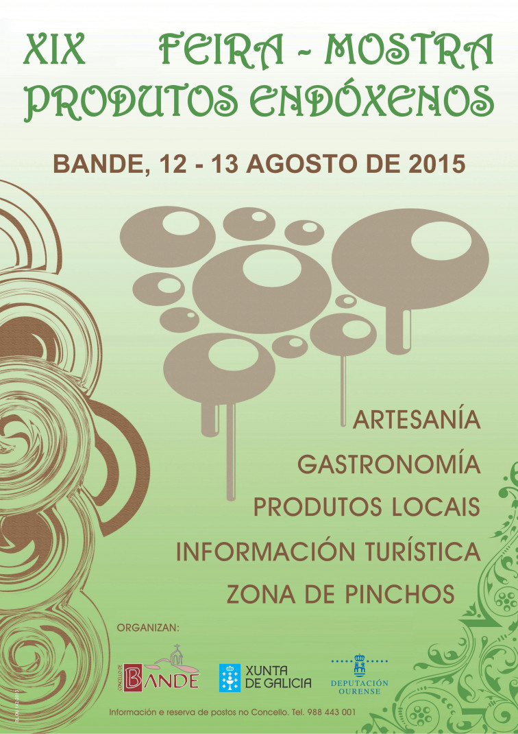 FEIRA DE MOSTRAS DE PRODUCTOS ENDÓXENOS EN BANDE