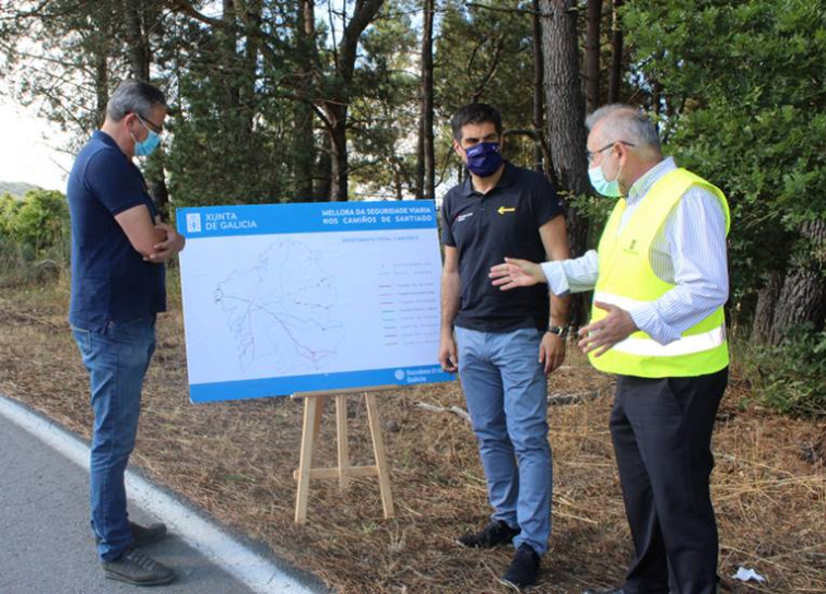 A Xunta inicia as obras de reforzo da seguridade viaria nun treito da vía da plata coincidente coa estrada autonómica na ou-113 ao seu paso por Sarreaus