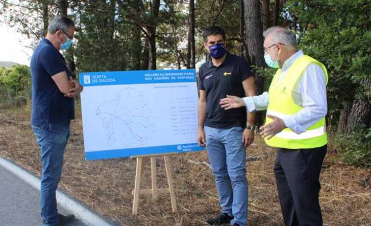 A Xunta inicia as obras de reforzo da seguridade viaria nun treito da vía da plata coincidente coa estrada autonómica na ou-113 ao seu paso por Sarreaus