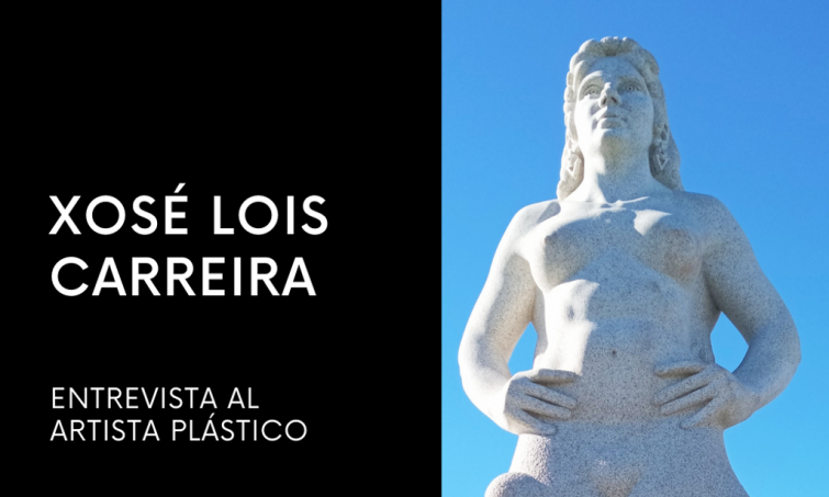 A Dama da Lagoa e Xosé Lois Carreira, protagosnistas da revista Mundoarti