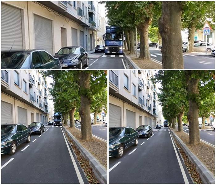 Parece que todos os días vamos a recibir fotos denuncia de camións na avd de Celanova polo acceso prohibido.