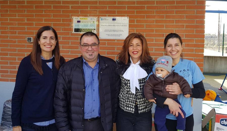 A delegada territorial en Ourense, Marisol Díaz Mouteira, visitou o PAI de Sandiás que é un dos centros beneficiados