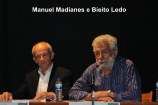 BIETO LEDO  FIXO DE PRESENTADOR DO ESCRITOR ANTROPÓLOGO DE LOURESES, MANUEL MANDIANES