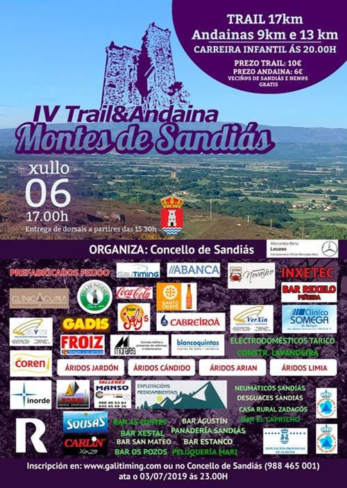 IV Trail & Andaina en Sandiás