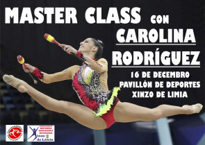 A ximnasta olímpica Carolina Rodríguez impartirá unha masterclass en Xinzo de Limia