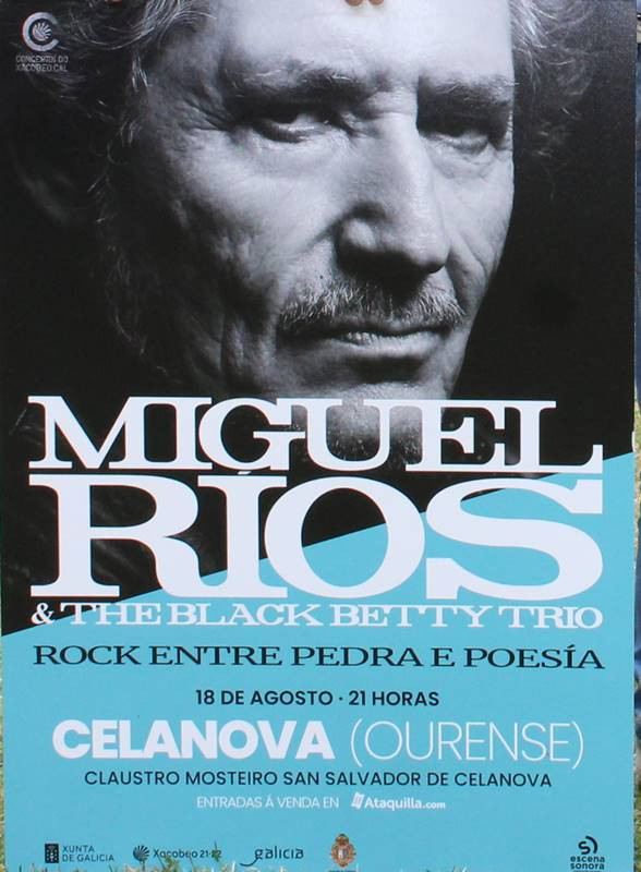 Miguel Rios en Celanova o 18 de Agosto