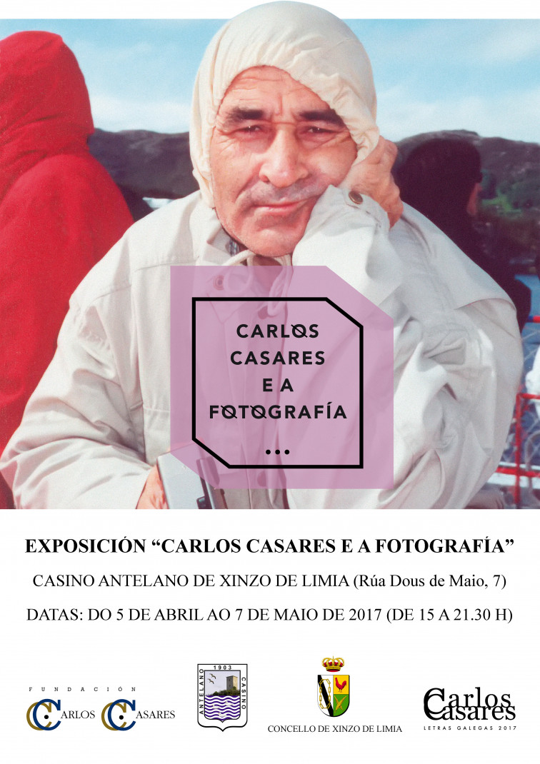 Mañá abre ao público unha exposición fotográfica de Carlos Casares