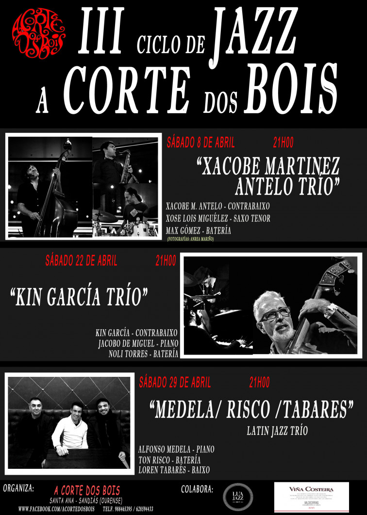Da comezo o III Ciclo de Jazz da Corte dos Bois
