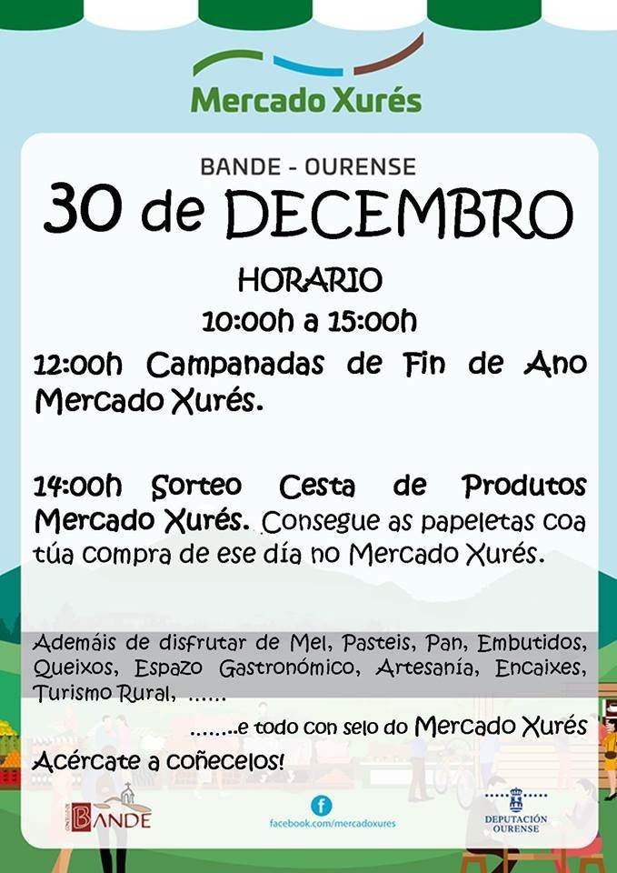Mercar o día 30 no Mercado do Xurés en Bande ten premio