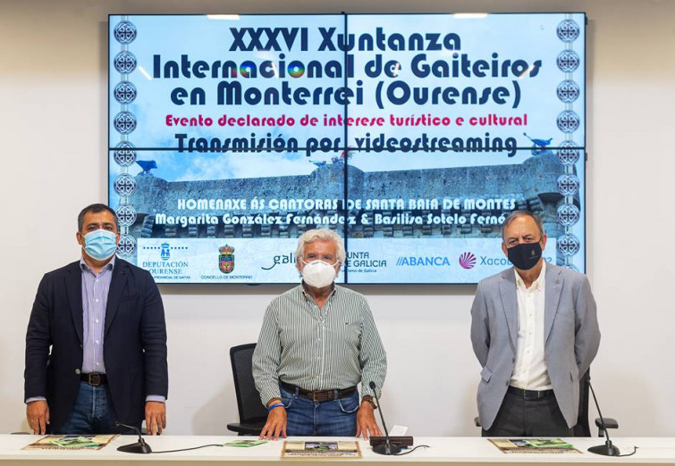 Músicos, expertos e construtores de instrumentos danse cita na XXXVI Xuntanza Internacional de Gaiteiros de Monterrei
