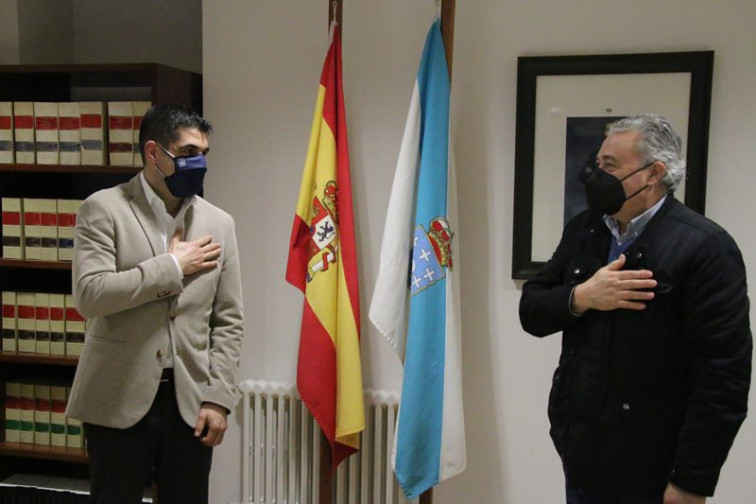 O DELEGADO TERRITORIAL DA XUNTA EN OURENSE REÚNESE CO ALCALDE DE LOBEIRA