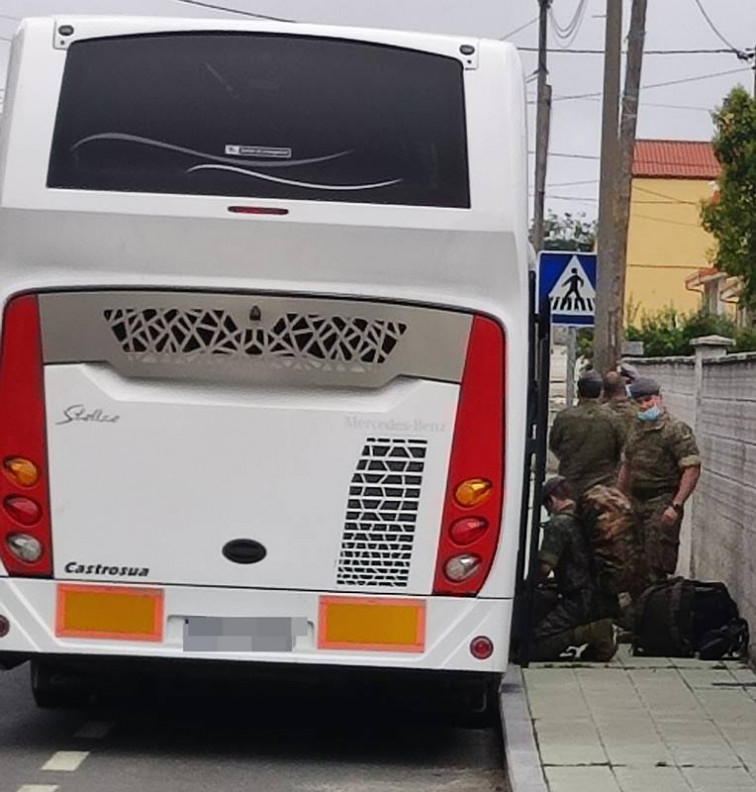 Relevo no destacamento que o exército mantén nos montes da Limia