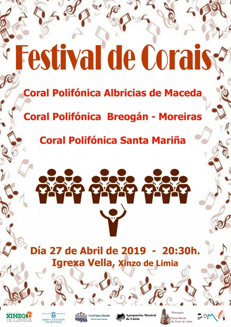 Música de corais este fin de semana en Xinzo